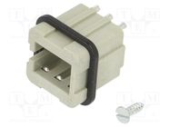 Connector: HDC; female; EPIC STA; PIN: 6; size H-A 3; 10A; 60V LAPP