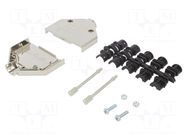 Straight; Enclos.mat: plastic AMPHENOL COMMUNICATIONS SOLUTIONS