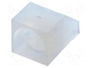 LED housing; 5mm; natural; UL94V-2; polyamide; No.of diodes: 1 BIVAR