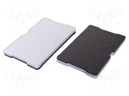 Accessories: foam insert; 500x320x40mm; 2pcs. LeanFoam