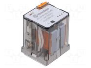 Relay: electromagnetic power; 3PDT; Ucoil: 230VAC; Icoil: 10.5mA FINDER