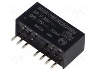 Converter: DC/DC; 1W; Uin: 9÷36VDC; Uout: 3.3÷17VDC; Iout: 167mA RECOM