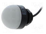 Control lamp; 30mm; -20÷50°C; Ø32mm; IP65; 24VDC; RGY (3 colours) WERMA