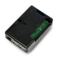 Case for Raspberry Pi Model 3B+/3B/2B - Cube black