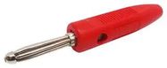 BANANA CONN, PLUG, 16A, 50V, SCREW
