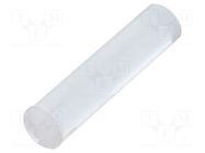 Fiber for LED; Ø3.3mm; L: 12.7mm; round; Front: flat; straight BIVAR