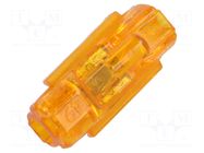 Quick splice; 32A; 600V; for cable; spring clamp; 0.5÷4mm2; ways: 1 SIMET