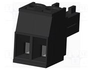 Pluggable terminal block; 3.81mm; straight; plug; female; UL94V-0 AMPHENOL ANYTEK