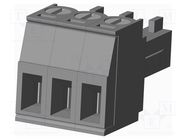 Pluggable terminal block; 3.5mm; straight; plug; female; UL94V-0 AMPHENOL ANYTEK