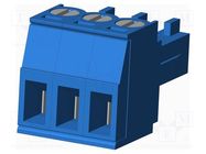 Pluggable terminal block; 3.5mm; straight; plug; female; UL94V-0 AMPHENOL ANYTEK