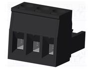 Connector: pluggable terminal block; plug; female; 12A; 300V; PA66 AMPHENOL ANYTEK