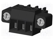 Pluggable terminal block; 3.81mm; straight; plug; female; UL94V-0 AMPHENOL ANYTEK