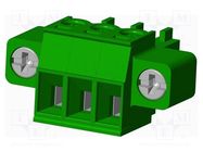 Pluggable terminal block; 3.81mm; straight; plug; female; 1.5mm2 AMPHENOL ANYTEK