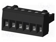 Pluggable terminal block; 5.08mm; straight; plug; female; UL94V-0 AMPHENOL ANYTEK