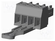 Pluggable terminal block; 3.81mm; straight; plug; female; UL94V-0 AMPHENOL ANYTEK