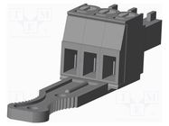 Pluggable terminal block; 3.5mm; straight; plug; female; UL94V-0 AMPHENOL ANYTEK