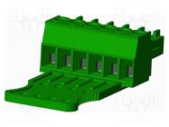 Pluggable terminal block; 3.81mm; straight; plug; female; UL94V-0 AMPHENOL ANYTEK