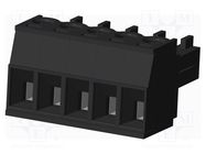 Pluggable terminal block; 3.81mm; straight; plug; female; UL94V-0 AMPHENOL ANYTEK