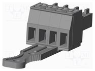 Pluggable terminal block; 3.5mm; straight; plug; female; UL94V-0 AMPHENOL ANYTEK