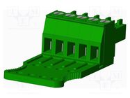 Pluggable terminal block; 3.5mm; straight; plug; female; UL94V-0 AMPHENOL ANYTEK