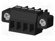 Pluggable terminal block; 3.5mm; straight; plug; female; UL94V-0 AMPHENOL ANYTEK