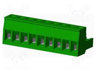 Pluggable terminal block; 5.08mm; straight; plug; female; UL94V-0 AMPHENOL ANYTEK