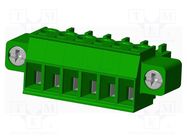 Pluggable terminal block; 3.81mm; straight; plug; female; 1.5mm2 AMPHENOL ANYTEK