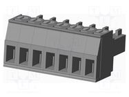 Pluggable terminal block; 3.5mm; straight; plug; female; UL94V-0 AMPHENOL ANYTEK