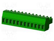 Pluggable terminal block; 3.5mm; straight; plug; female; 1.5mm2 AMPHENOL ANYTEK