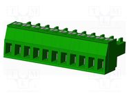 Pluggable terminal block; 3.5mm; straight; plug; female; 1.5mm2 AMPHENOL ANYTEK