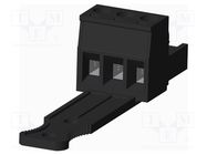 Pluggable terminal block; 5mm; straight; plug; female; for cable AMPHENOL ANYTEK