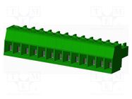 Pluggable terminal block; 3.81mm; straight; plug; female; UL94V-0 AMPHENOL ANYTEK