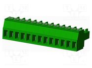 Pluggable terminal block; 3.5mm; straight; plug; female; 1.5mm2 AMPHENOL ANYTEK