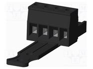 Pluggable terminal block; 5mm; straight; plug; female; for cable AMPHENOL ANYTEK