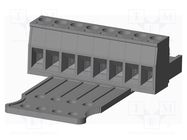 Pluggable terminal block; 5mm; straight; plug; female; for cable AMPHENOL ANYTEK