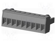 Pluggable terminal block; 5mm; straight; plug; female; for cable AMPHENOL ANYTEK