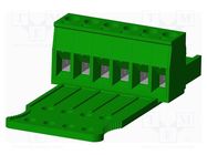 Pluggable terminal block; 5.08mm; straight; plug; female; UL94V-0 AMPHENOL ANYTEK