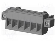 Pluggable terminal block; 5.08mm; straight; plug; female; UL94V-0 AMPHENOL ANYTEK