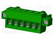 Pluggable terminal block; 5.08mm; straight; plug; female; 2.5mm2 AMPHENOL ANYTEK