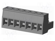 Pluggable terminal block; 5mm; straight; plug; female; for cable AMPHENOL ANYTEK