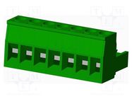 Pluggable terminal block; 5mm; straight; plug; female; for cable AMPHENOL ANYTEK