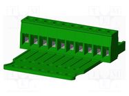 Pluggable terminal block; 5.08mm; straight; plug; female; UL94V-0 AMPHENOL ANYTEK