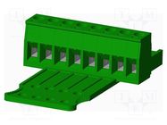 Pluggable terminal block; 5.08mm; straight; plug; female; UL94V-0 AMPHENOL ANYTEK