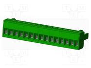 Pluggable terminal block; 5mm; straight; plug; female; for cable AMPHENOL ANYTEK