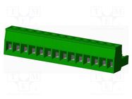 Pluggable terminal block; 5mm; straight; plug; female; for cable AMPHENOL ANYTEK