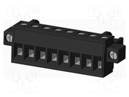 Pluggable terminal block; 5mm; straight; plug; female; UL94V-0 AMPHENOL ANYTEK