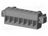 Pluggable terminal block; 5mm; straight; plug; female; UL94V-0 AMPHENOL ANYTEK