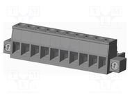 Pluggable terminal block; 5mm; straight; plug; female; for cable AMPHENOL ANYTEK