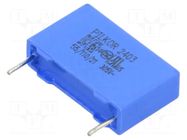 Capacitor: polypropylene; X2; 100nF; THT; ±10%; 15mm; -55÷105°C PILKOR