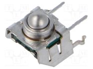 Microswitch TACT; SPST; Pos: 2; 0.05A/32VDC; THT; 3N; 9.5x7.85x8mm C&K